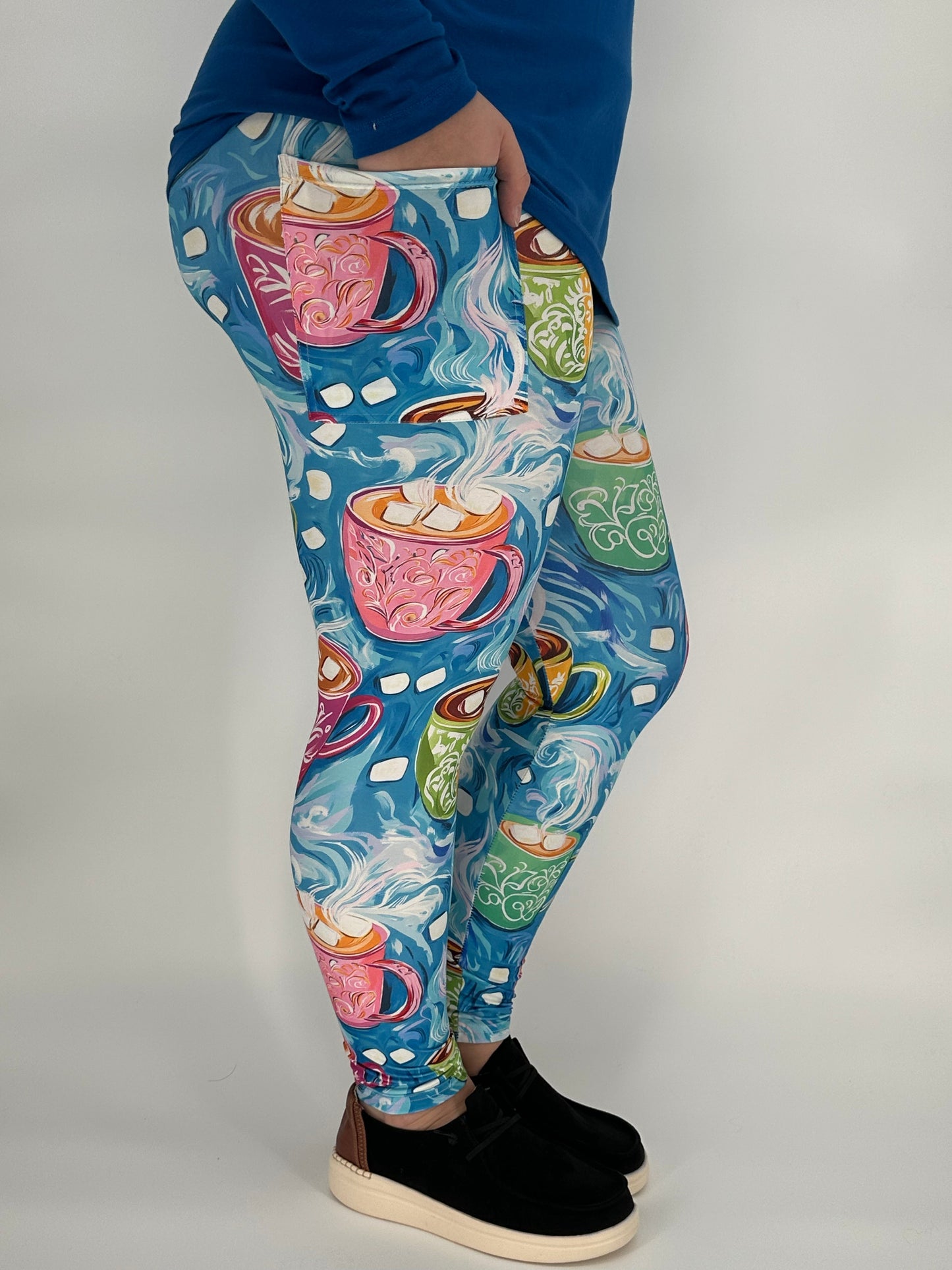 Hot Cocoa Leggings w/ Pockets